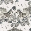 Emma J Shipley Wilderie Lost World Wallpaper - Blue