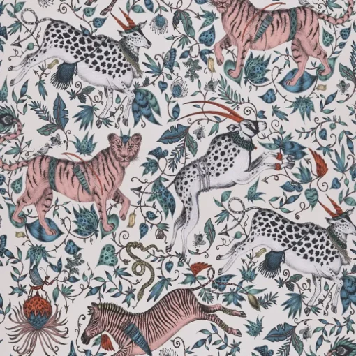 Emma J Shipley Wilderie Protea Wallpaper - Pink