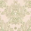 Erin & Ben Co. Cottontail Toile Peel & Stick Wallpaper - Pink & Chartreuse