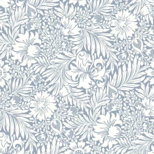 Erin & Ben Co. Modern Acanthus Peel & Stick Wallpaper - Wedgewood Blue