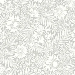 Erin & Ben Co. Modern Acanthus Peel & Stick Wallpaper - Mist