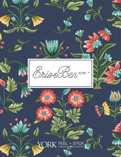 Erin & Ben Co. Tick Mark Peel & Stick Wallpaper - Meadow Green