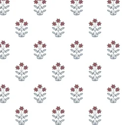 Erin Gates Kit Floral Wallpaper - Red