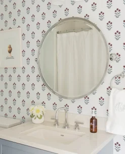 Erin Gates Kit Floral Wallpaper - Red