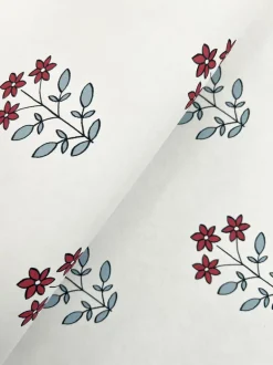 Erin Gates Kit Floral Wallpaper - Red