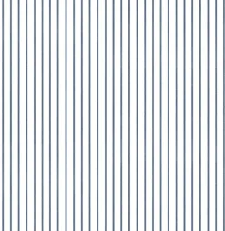 Erin Gates Oliver Simple Stripe Wallpaper - Navy