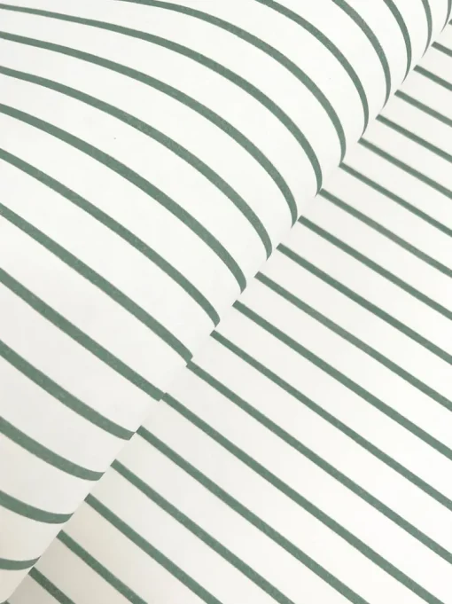 Erin Gates Oliver Simple Stripe Wallpaper - Green