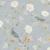 Erin Gates Wellesley Chinoiserie Wallpaper - Blue Heather