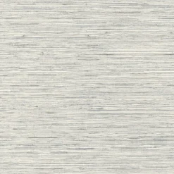 Faux Grasscloth Peel & Stick Wallpaper - Cool Gray