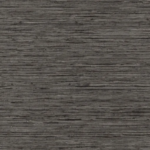 Faux Grasscloth Peel & Stick Wallpaper - Dark Gray