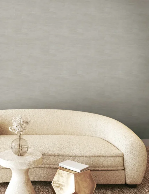 Formations Higher Ground Geo Wallpaper - Stone Grey