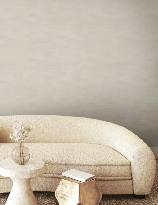 Formations Higher Ground Geo Wallpaper - Linen