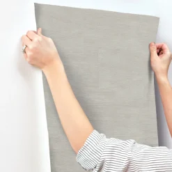 Formations Higher Ground Geo Wallpaper - Stone Grey