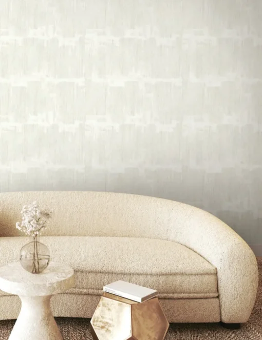 Formations Rhythm & Rhyme Wallpaper - White