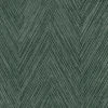 Formations Thatched Chevron Wallpaper - Bottle Green