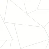 Fractured Prism Peel & Stick Wallpaper - White & Gray