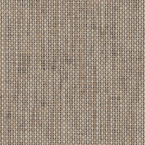 Grasscloth Resource Library Woven Crosshatch Wallpaper - Brown & Black