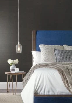 Grasscloth Resource Library Sisal Wallpaper - Black