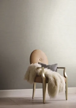 Grasscloth Resource Library Essence Wallpaper - Off White