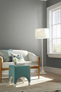 Grasscloth Resource Library Essence Wallpaper - Cool Gray