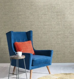 Grasscloth Resource Library Papyrus Weave Wallpaper - Beige