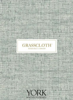 Grasscloth Resource Library Seagrass Wallpaper - Gray