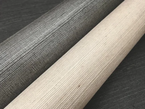 Grasscloth Resource Library Sisal Wallpaper - Black