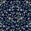 Greenhouse Jasmine Wallpaper - Indigo
