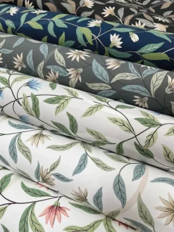 Greenhouse Jasmine Wallpaper - Indigo
