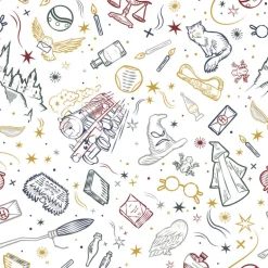 Harry Potter Magical Icons Peel & Stick Wallpaper