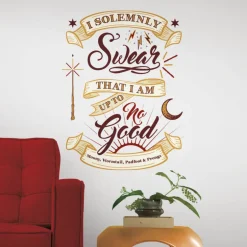 Harry Potter Marauders Map Quote Giant Wall Decals
