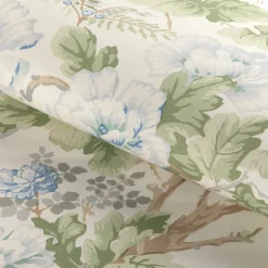 Lee Jofa Chinese Peony Wallpaper - Blue