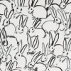 Lee Jofa Hutch Rabbit Wallpaper - Cream