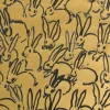 Lee Jofa Hutch Rabbit Wallpaper - Gold