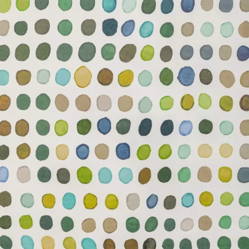Lee Jofa Rhapsody Twister Wallpaper - Kiwi & Slate