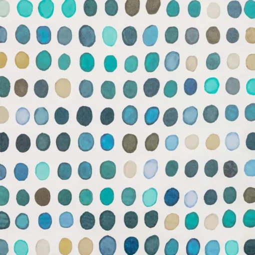 Lee Jofa Rhapsody Twister Wallpaper - Denim & Aqua