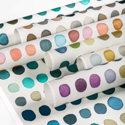 Lee Jofa Rhapsody Twister Wallpaper - Kiwi & Slate