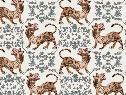 Lemieux et Cie Ferrandi Wallpaper - Blue
