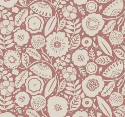 Lemieux et Cie Signature Camille Blossom Wallpaper - Vintage Rose