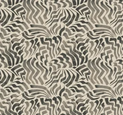 Lemieux et Cie Signature Zora Wave Wallpaper - Charcoal