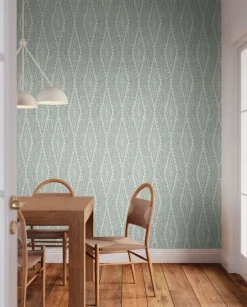 Lemieux et Cie Signature Rousseau Paperweave Wallpaper - Sage