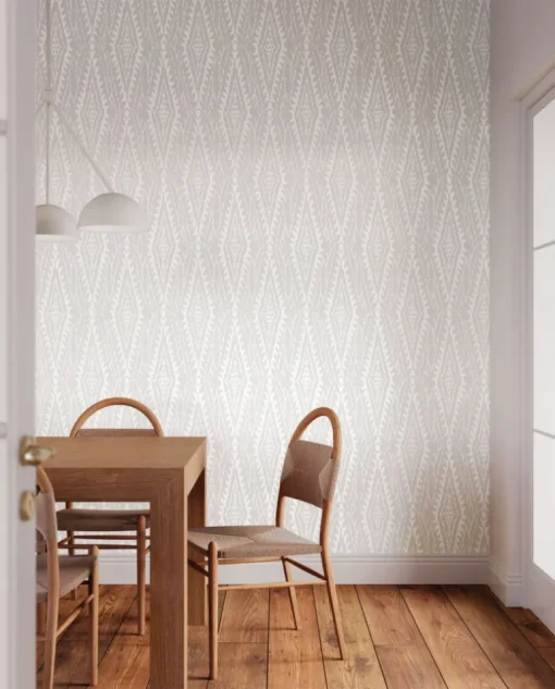 Lemieux et Cie Signature Rousseau Paperweave Wallpaper - Warm Grey