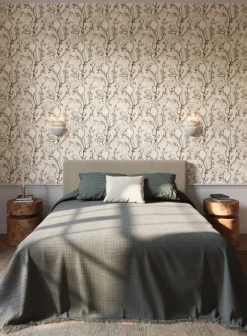 Lemieux et Cie Signature Avril Chinoiserie Wallpaper - Rose