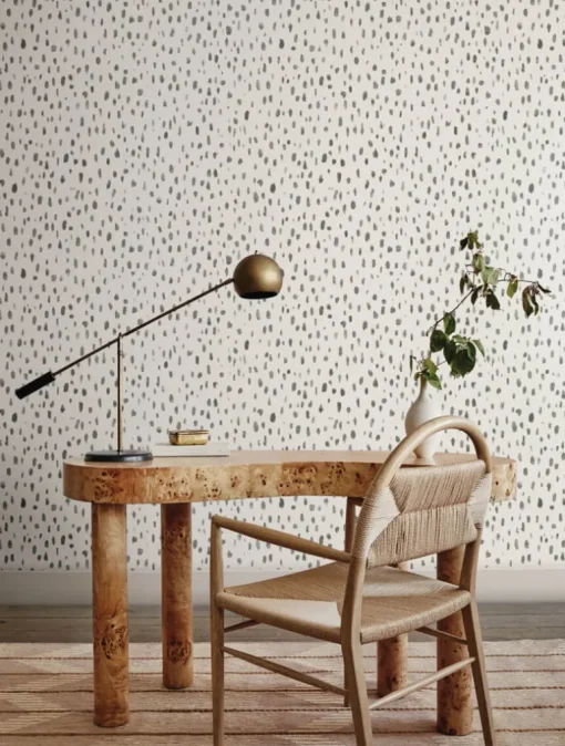Lemieux et Cie Signature Tachette Wallpaper - Charcoal