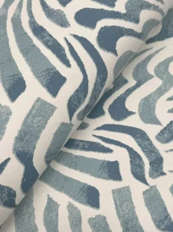 Lemieux et Cie Signature Zora Wave Wallpaper - Denim