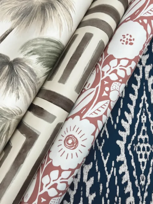 Lemieux et Cie Signature Painterly Labyrinth Wallpaper - Charcoal