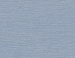 Lillian August Coastal Haven Tiger Island Faux Grasscloth Wallpaper - Riviera Blue