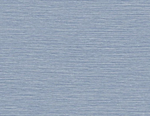 Lillian August Coastal Haven Tiger Island Faux Grasscloth Wallpaper - Riviera Blue