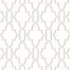 Lillian August Coastal Lattice Peel & Stick Wallpaper - Harbor Mist
