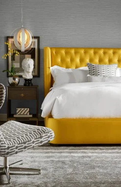 Lillian August Faux Grasscloth Peel & Stick Wallpaper - Gray